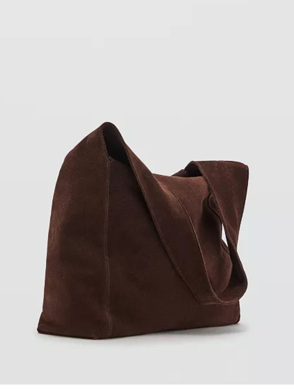 MANGO Suede Bag